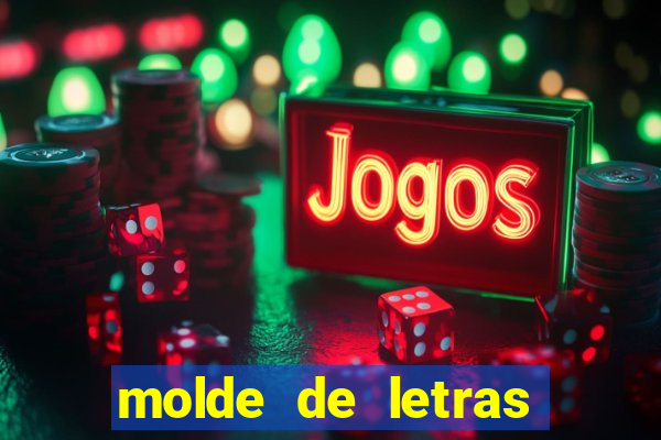 molde de letras feliz natal para imprimir